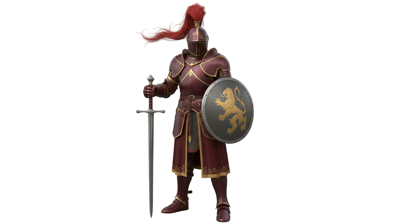 dark red knight png PNG transparent background