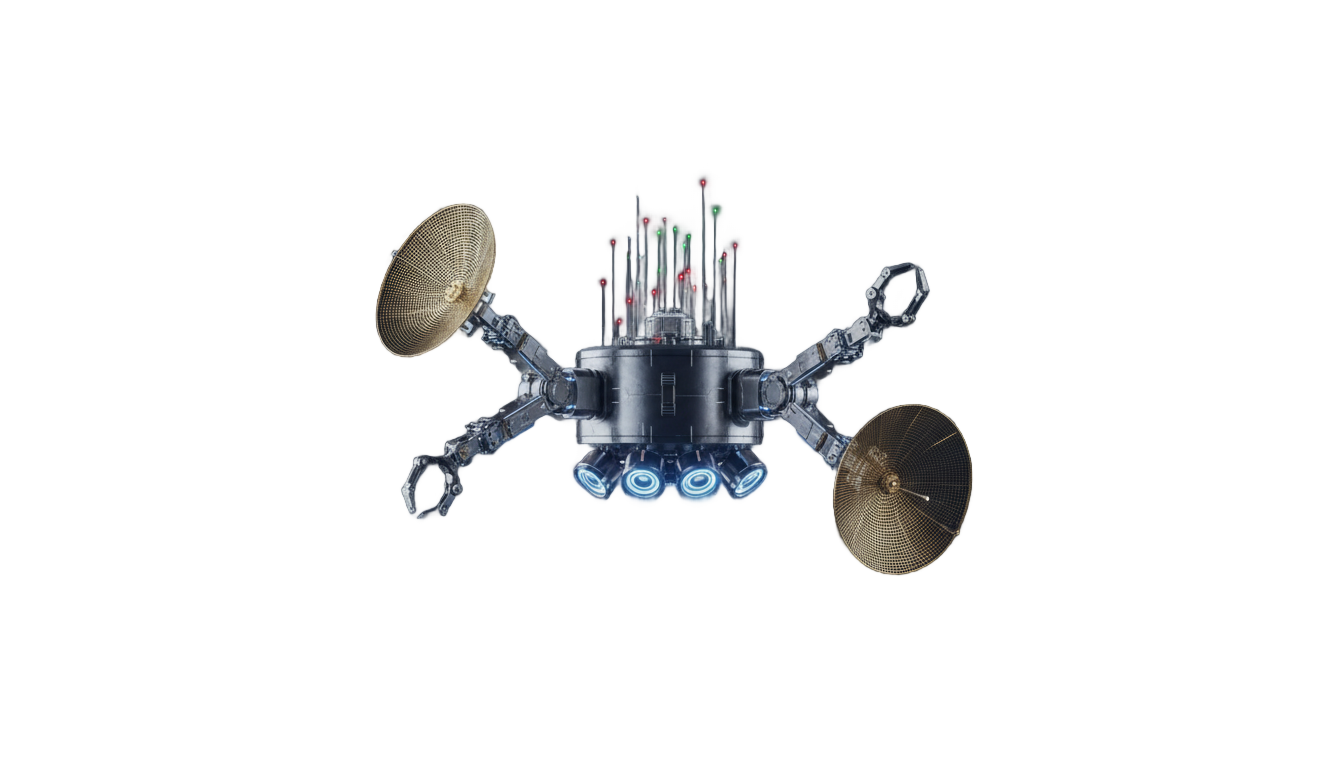 robot probe png PNG transparent background