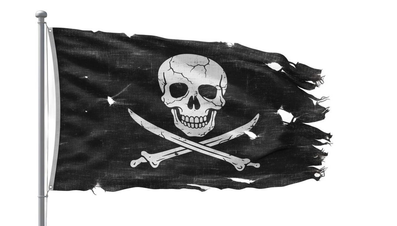 pirate flag png PNG transparent background