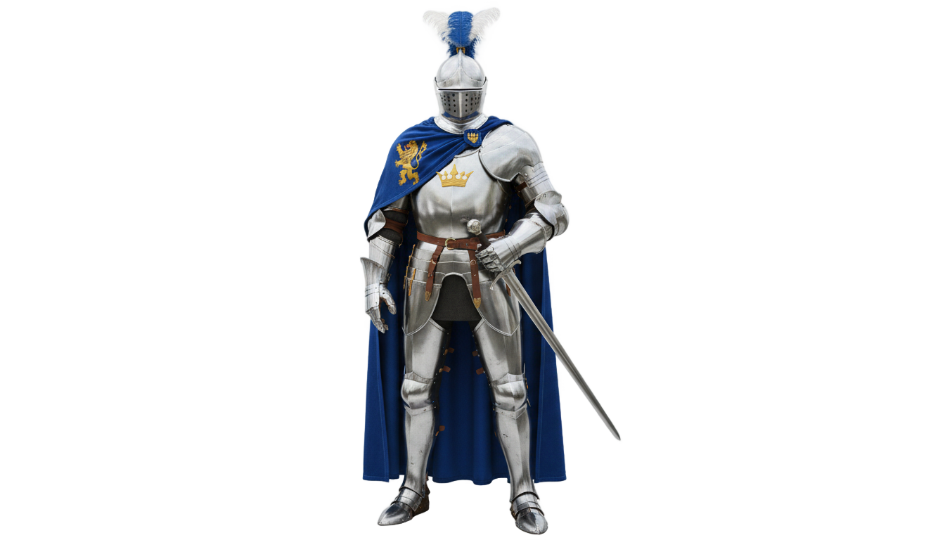 royale knight png PNG transparent background
