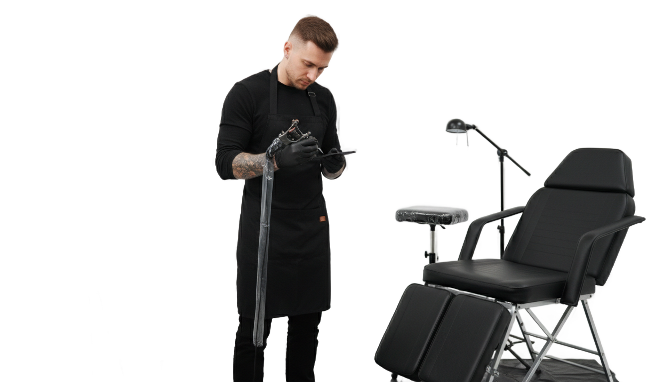 tattoo artist png PNG transparent background