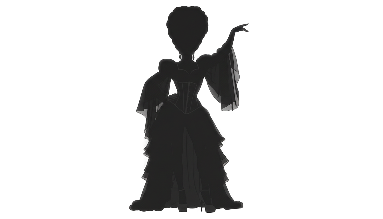 drag queen silhouette png PNG transparent background