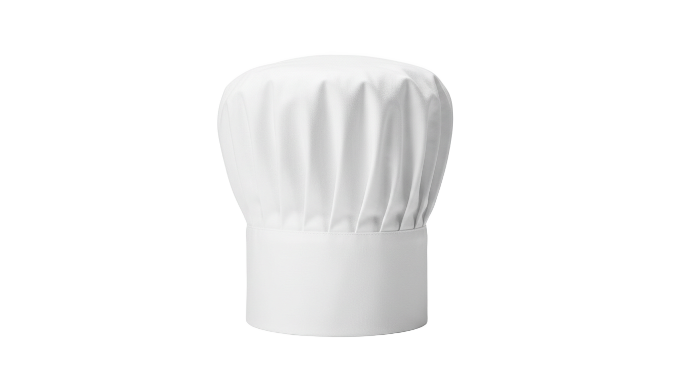 gorro chef png PNG transparent background