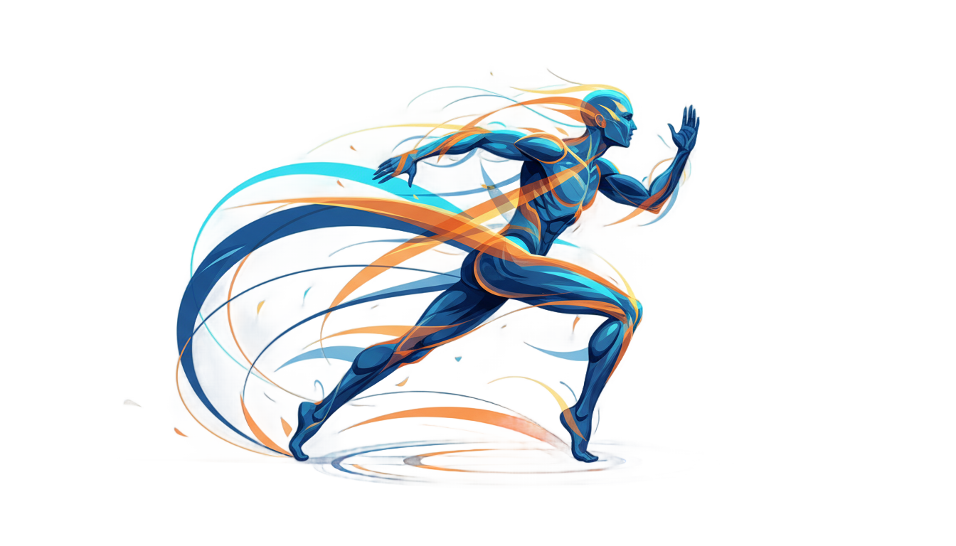 infinite athlete png PNG transparent background