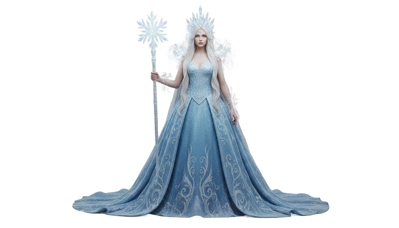ice queen png PNG transparent background