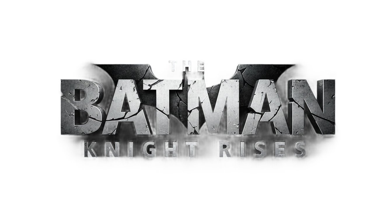 the dark knight title png PNG transparent background