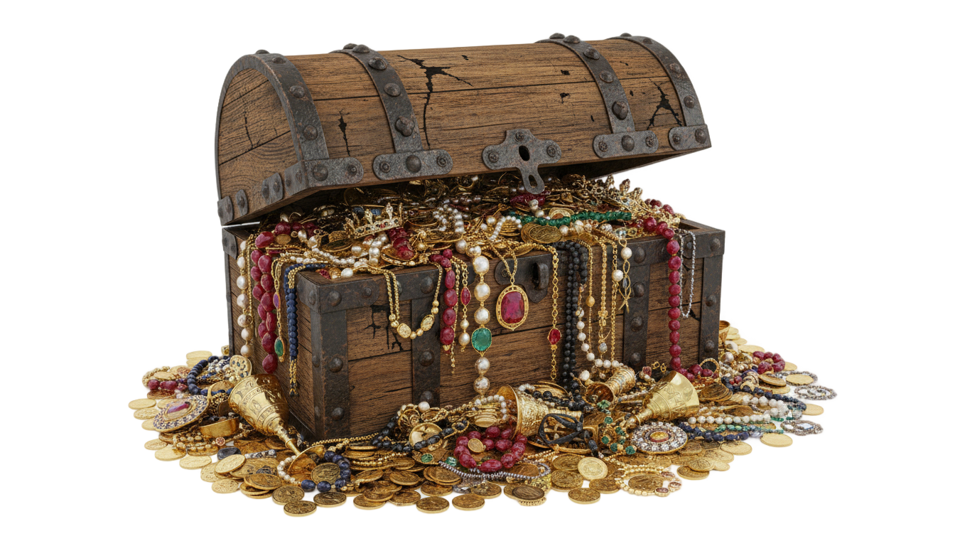 pirate treasure png PNG transparent background