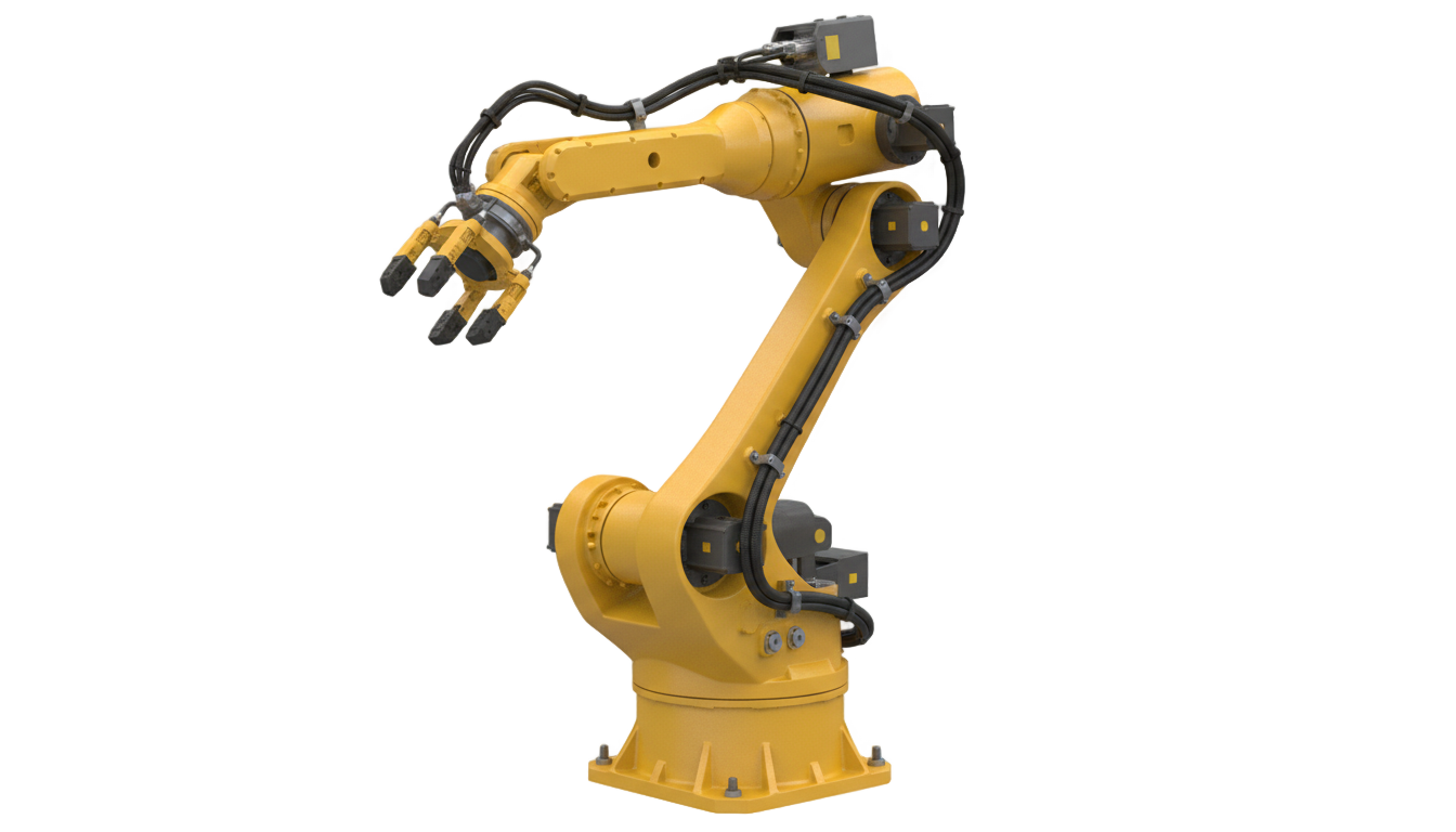 robot fanuc png PNG transparent background