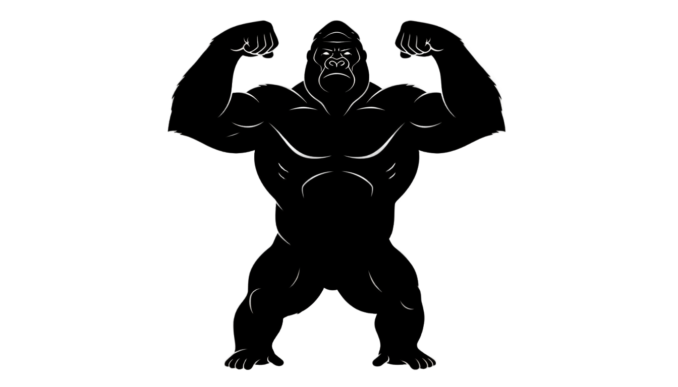 king kong silhouette png PNG transparent background