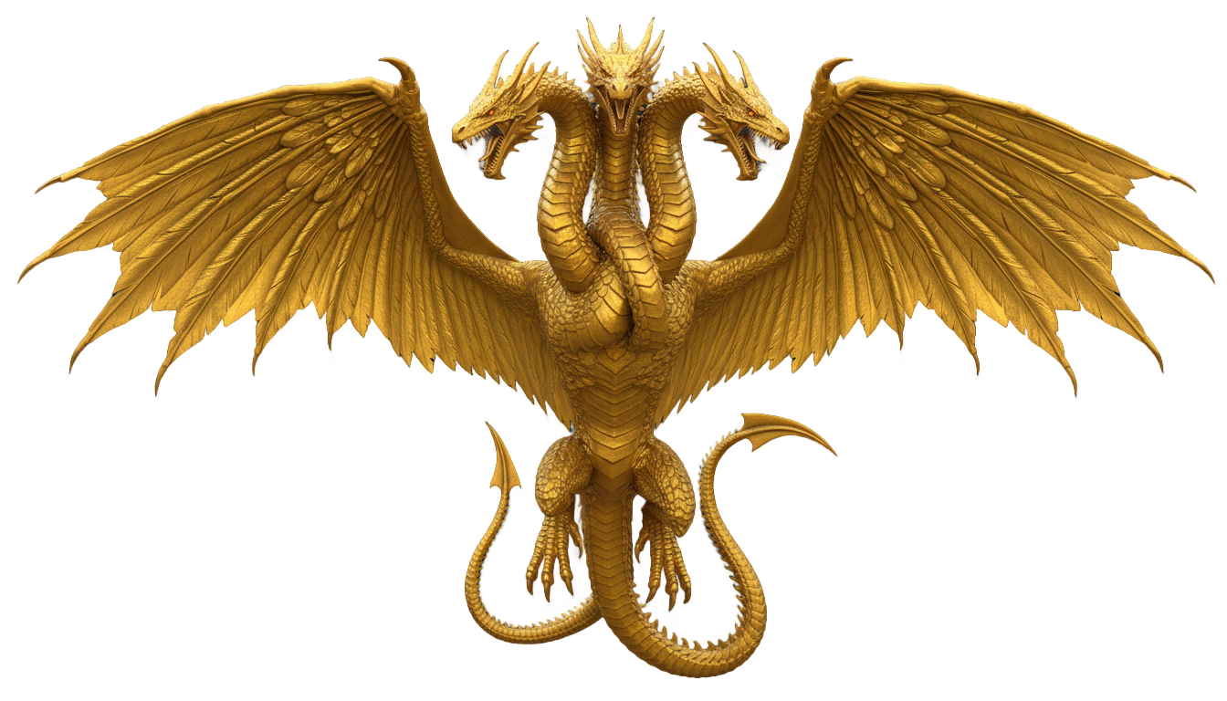 king ghidorah png PNG transparent background