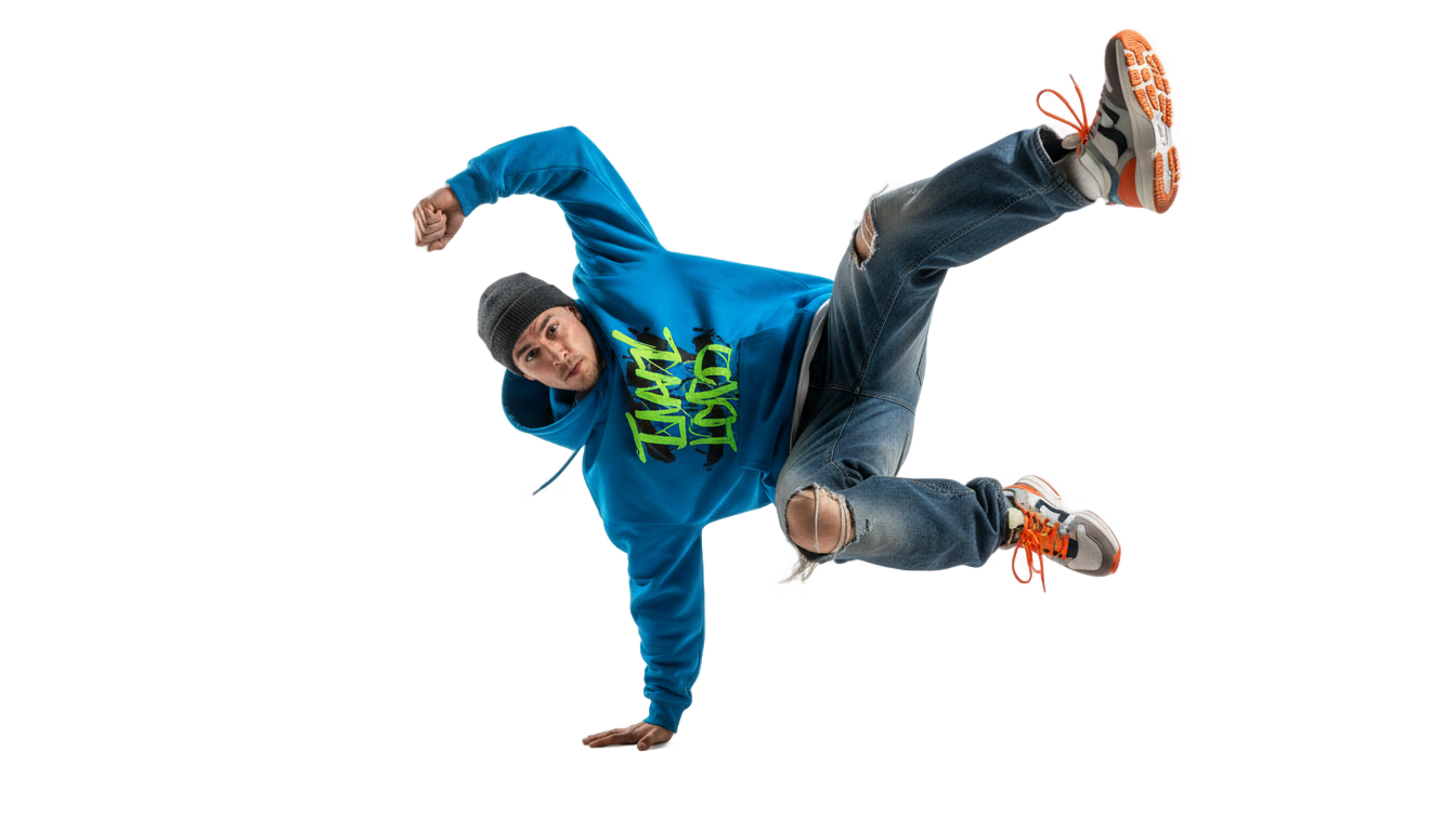 street dancer 3d png PNG transparent background