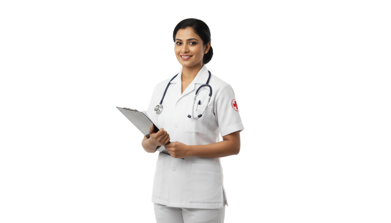 indian nurse png PNG transparent background