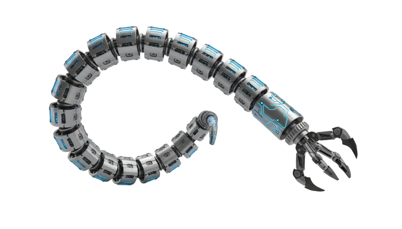robot tentacle png PNG transparent background