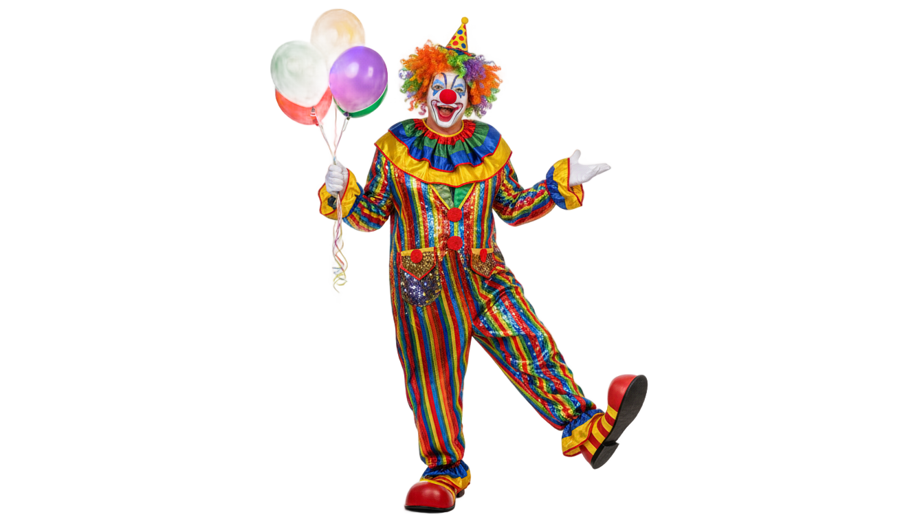 clown illustration png PNG transparent background