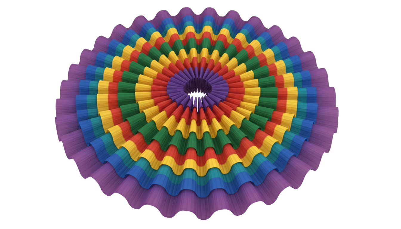 clown neck ruffle png PNG transparent background