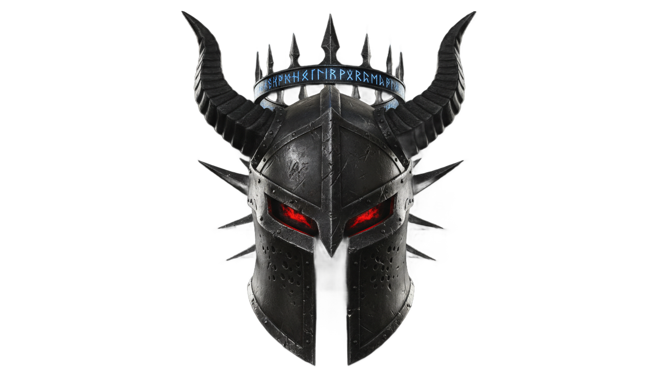 mega knight helmet png PNG transparent background