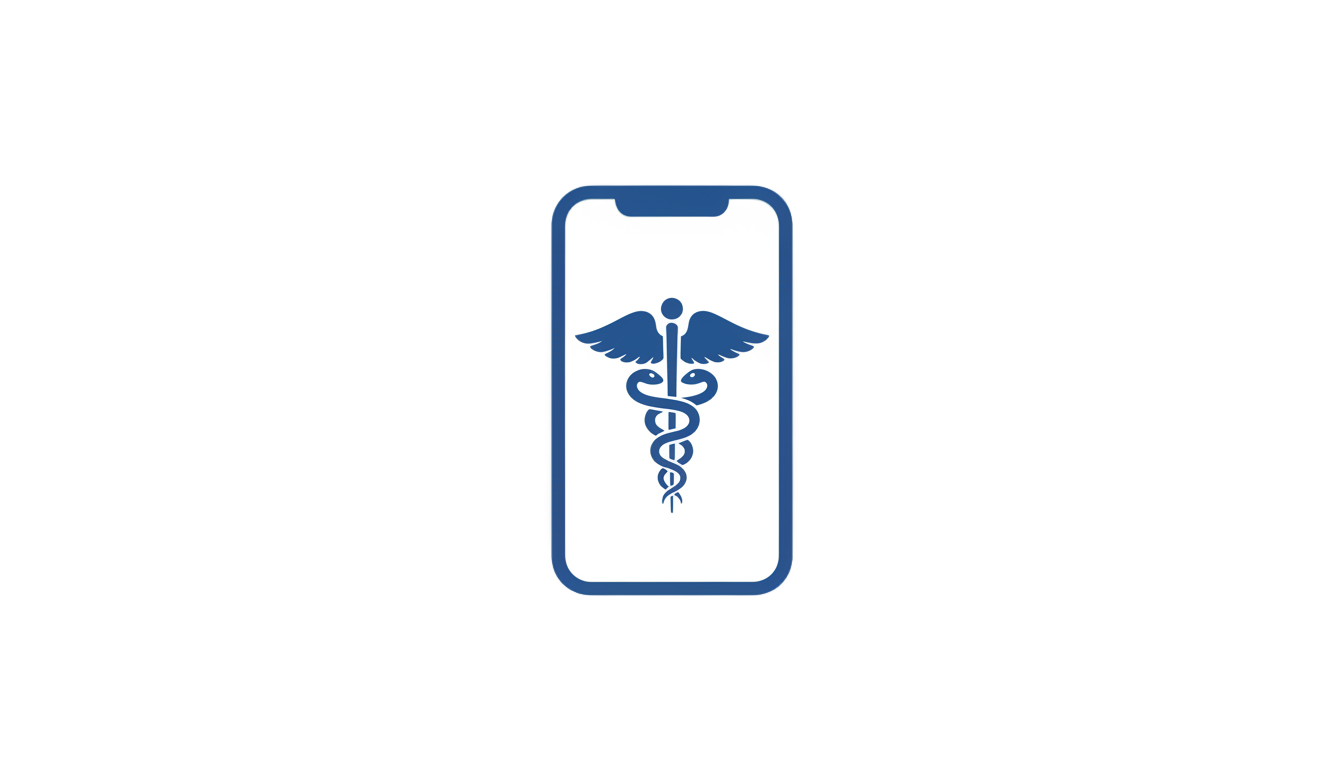 mobile doctor logo png PNG transparent background