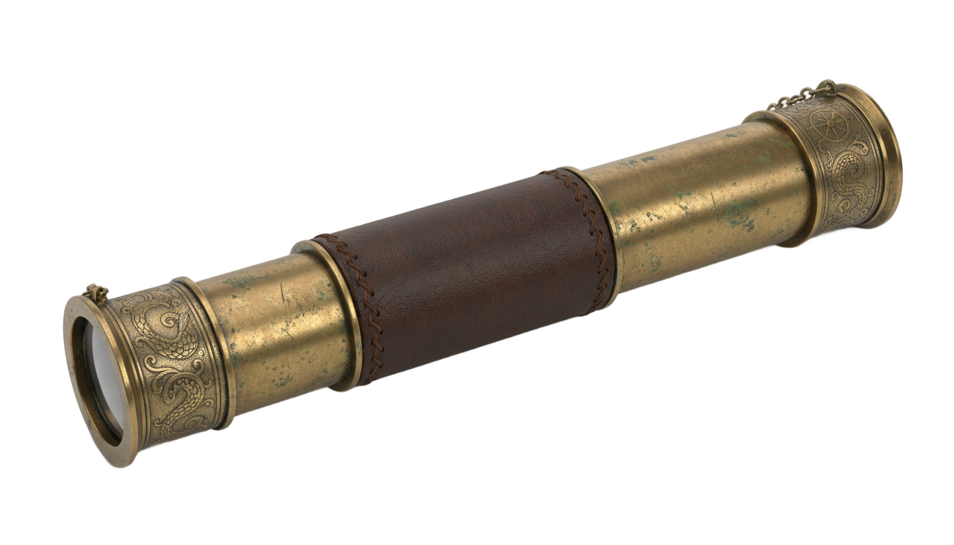 pirate telescope png PNG transparent background