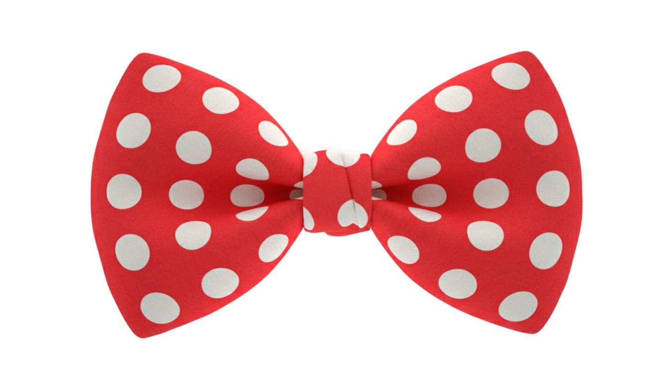 clown bow png PNG transparent background