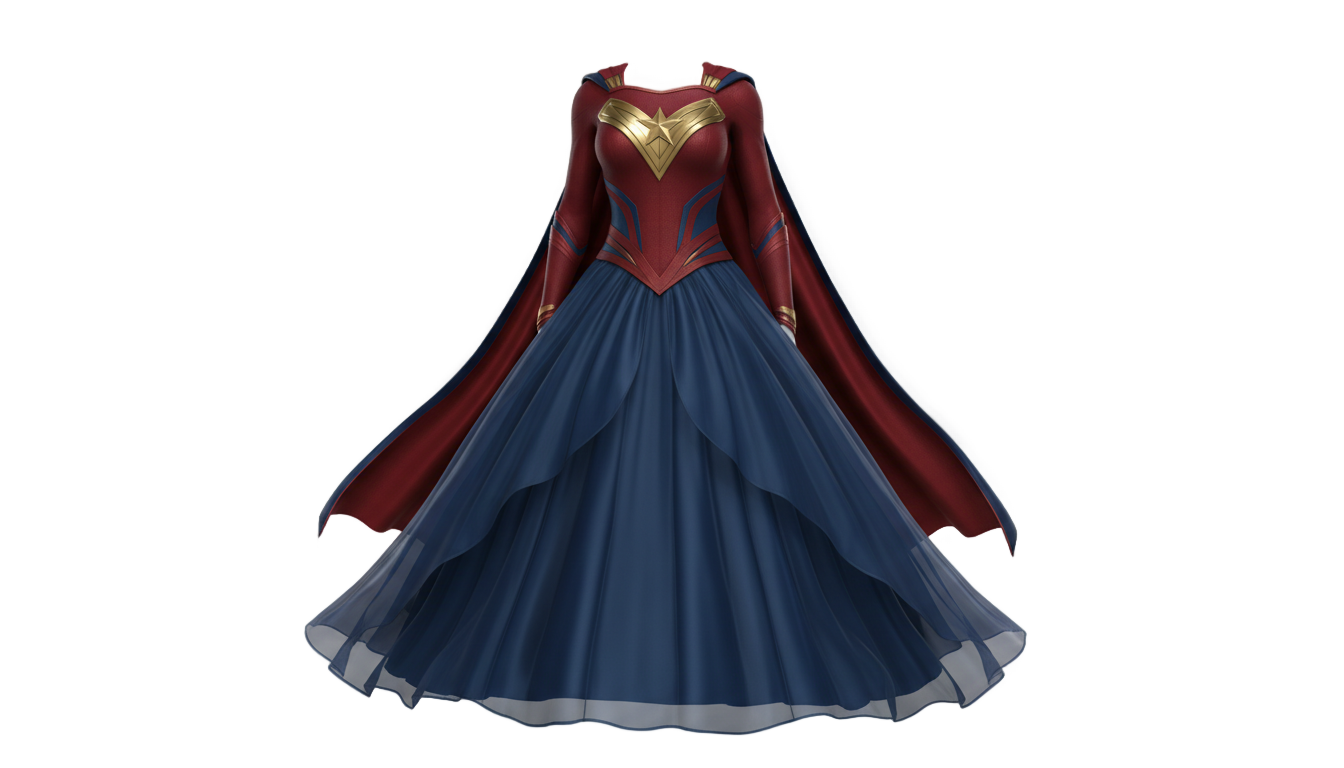 superhero dress png PNG transparent background
