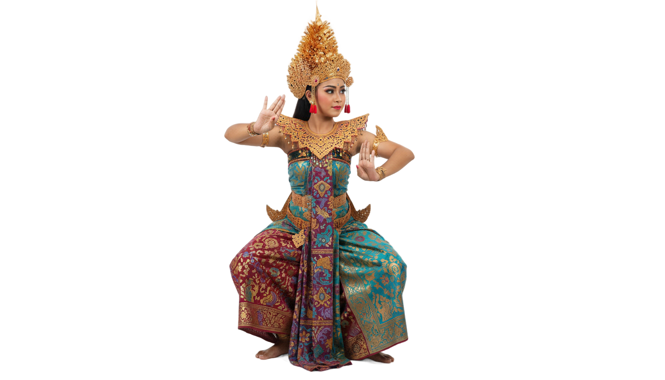 bali dancer png PNG transparent background