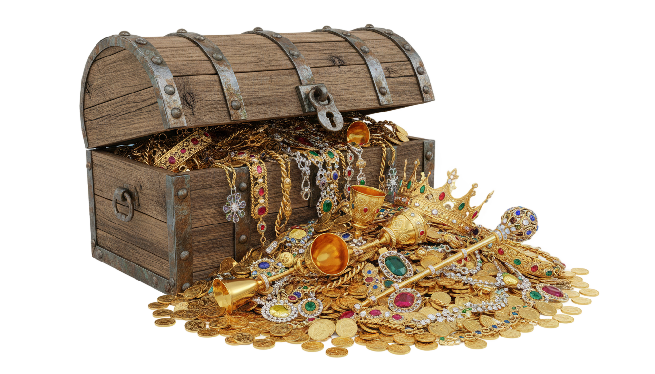 pirate treasure png PNG transparent background