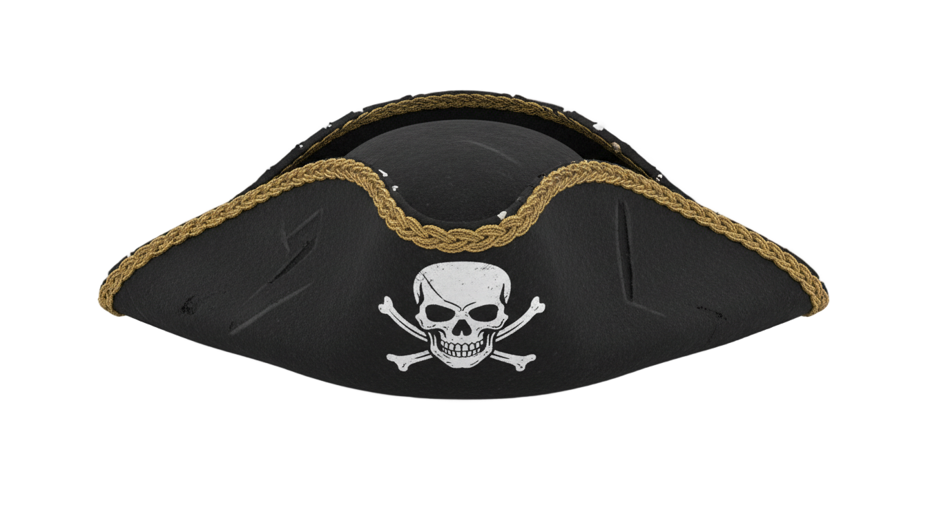 pirate captain hat png PNG transparent background
