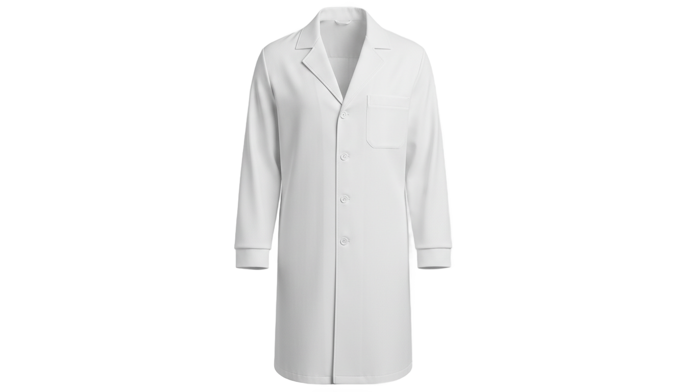 doctor white coat png PNG transparent background