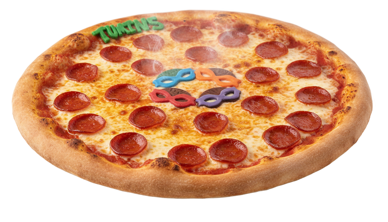 ninja turtles pizza png PNG transparent background