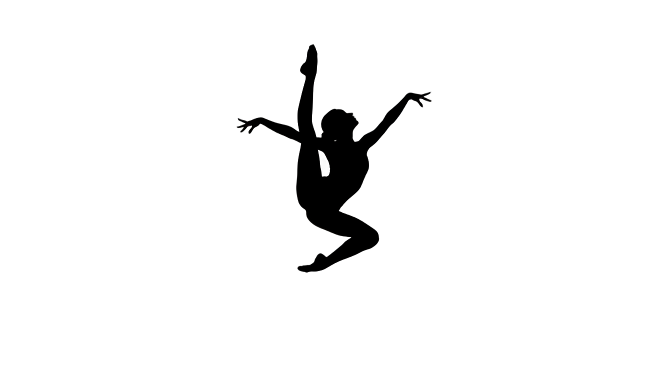 contemporary dancer silhouette png PNG transparent background