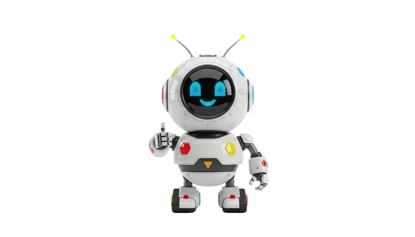 cute robot clipart png PNG transparent background