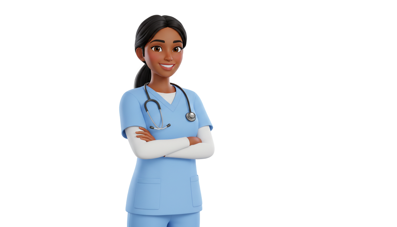 nurse stickers png PNG transparent background