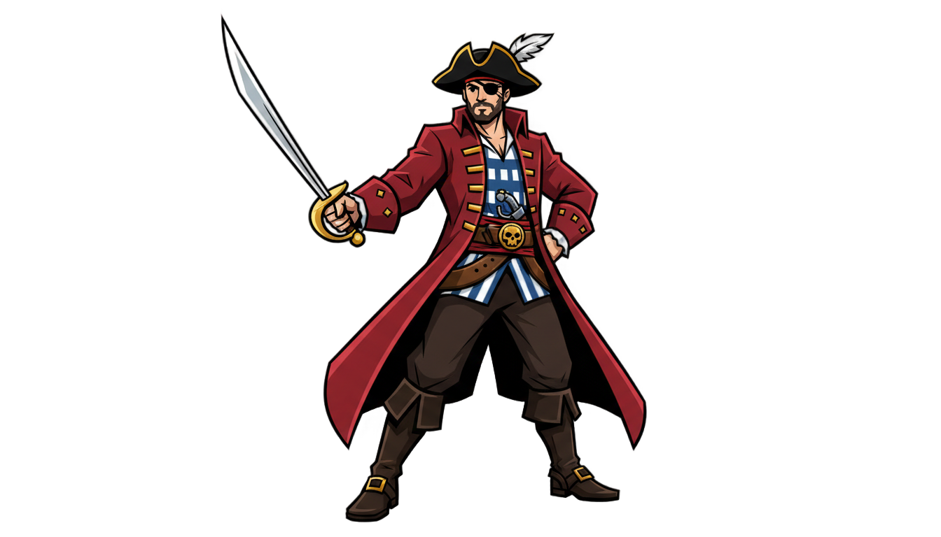 pirate vector png PNG transparent background