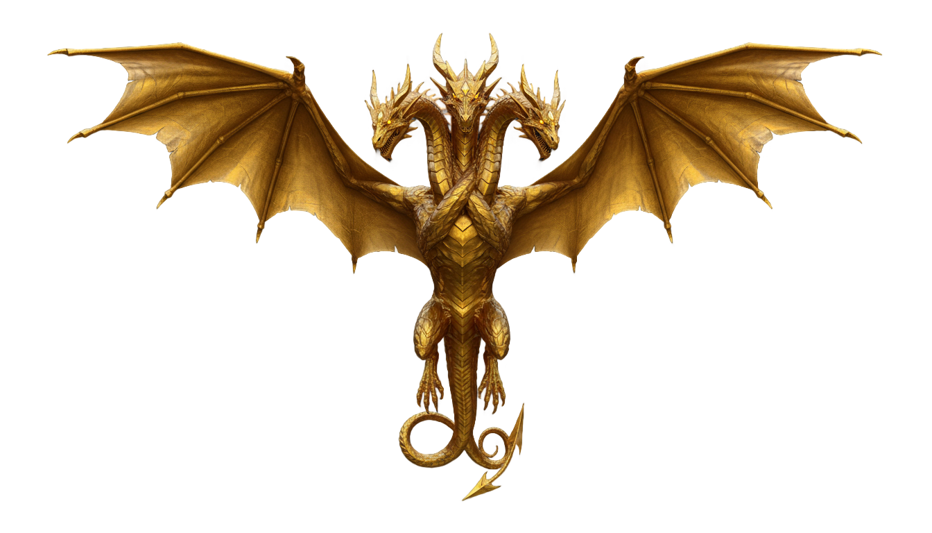 king ghidorah png PNG transparent background