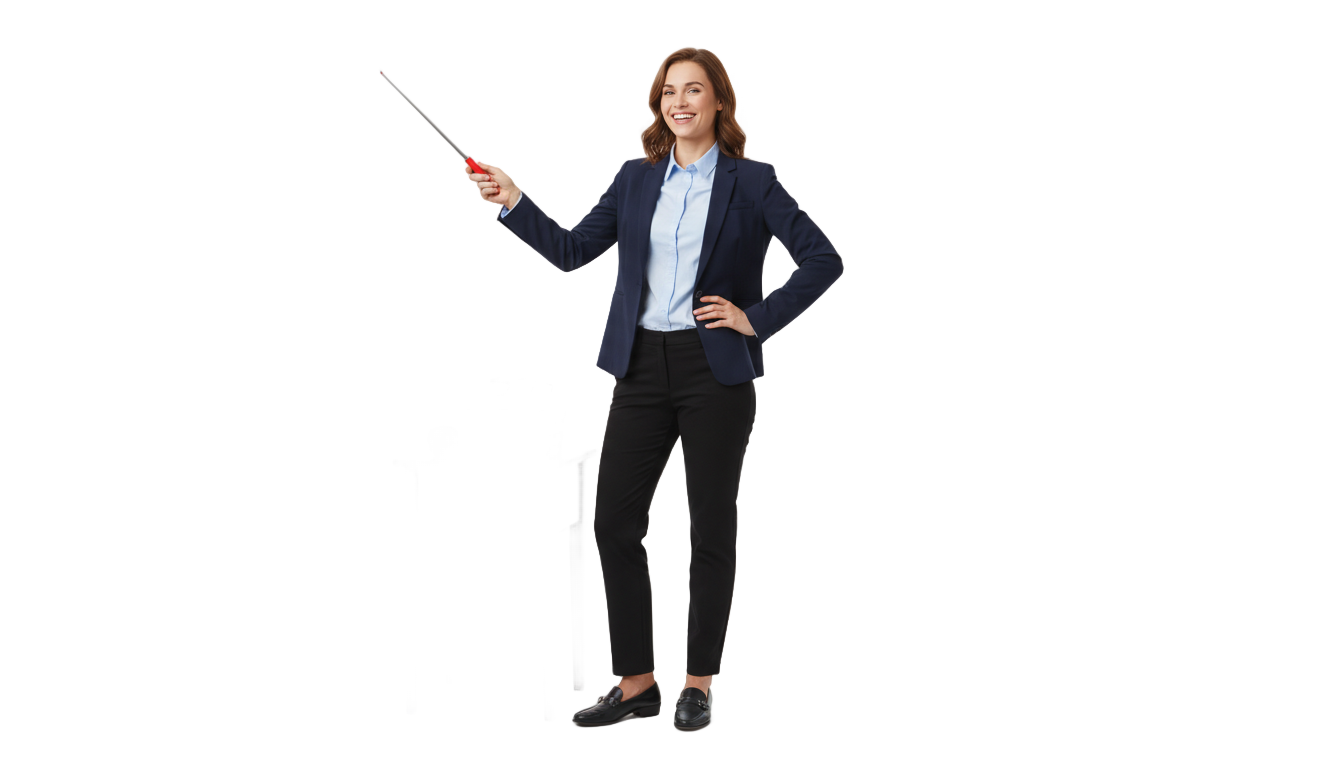 teacher illustration png PNG transparent background