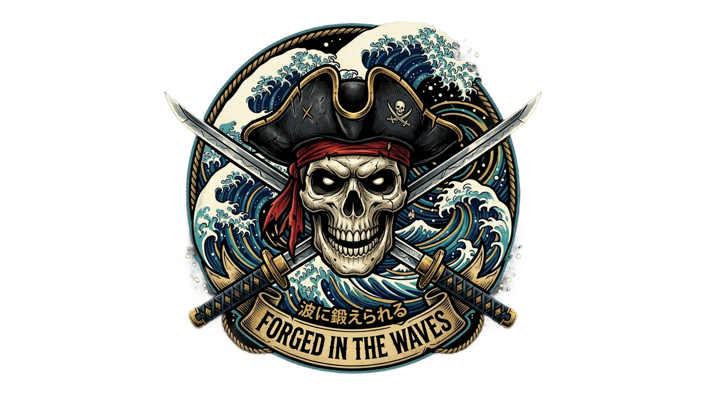 pirate yakuza logo png PNG transparent background