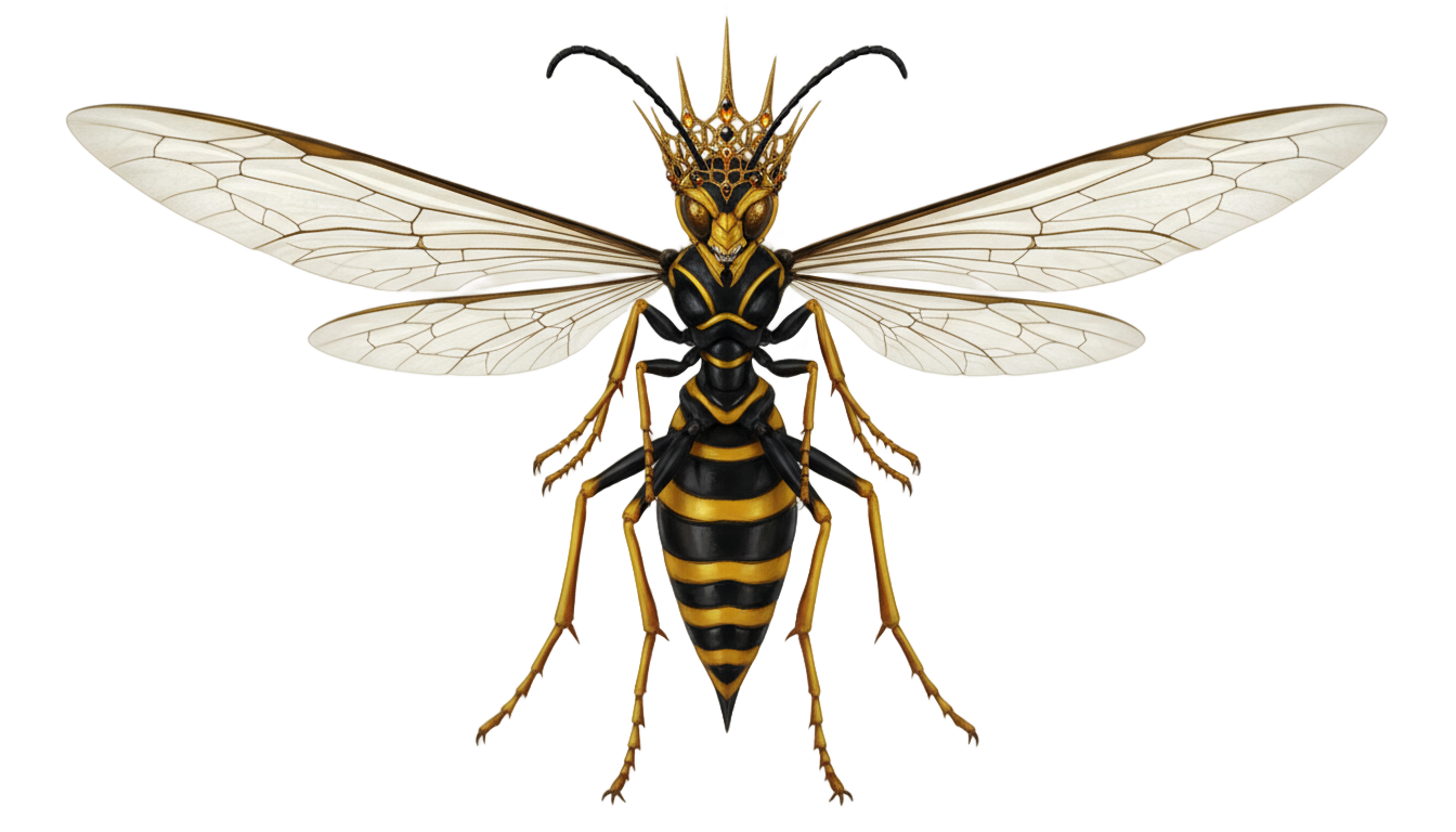 selena wasp queen png PNG transparent background