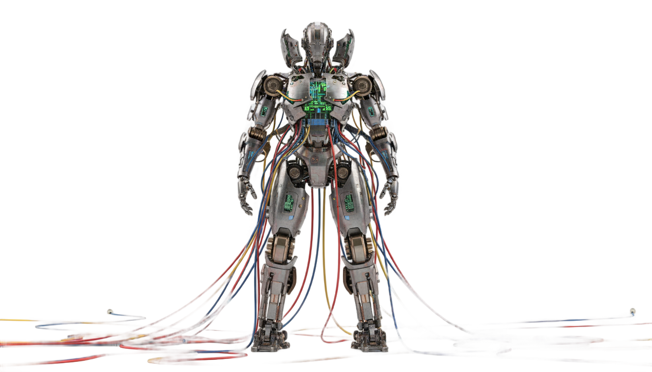 robot wires png PNG transparent background