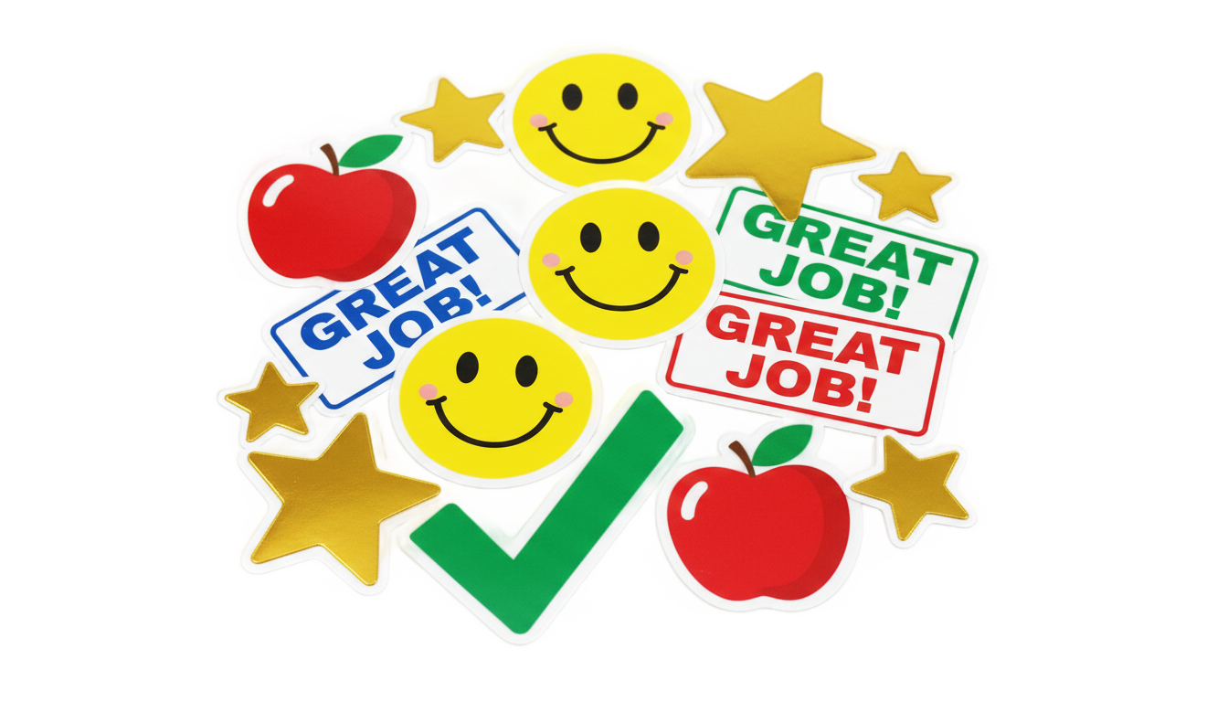 teacher stickers png PNG transparent background