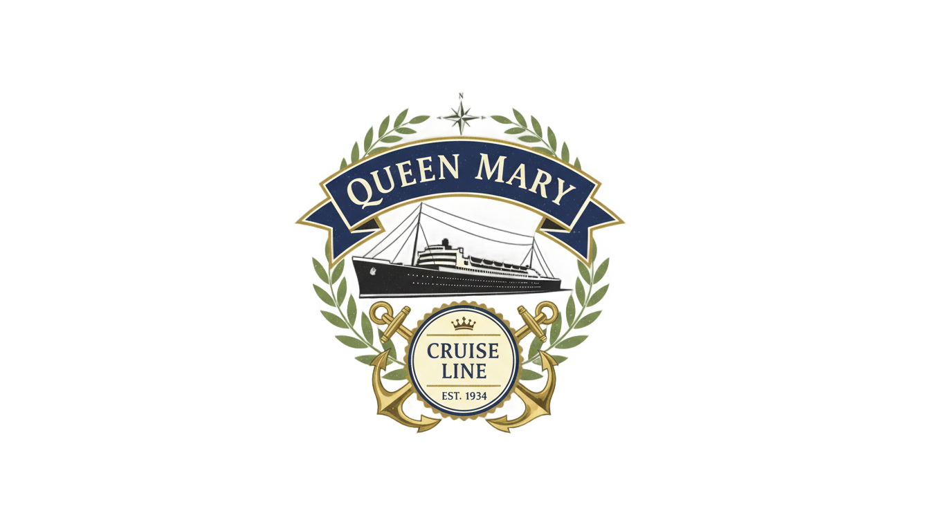 queen mary logo png PNG transparent background