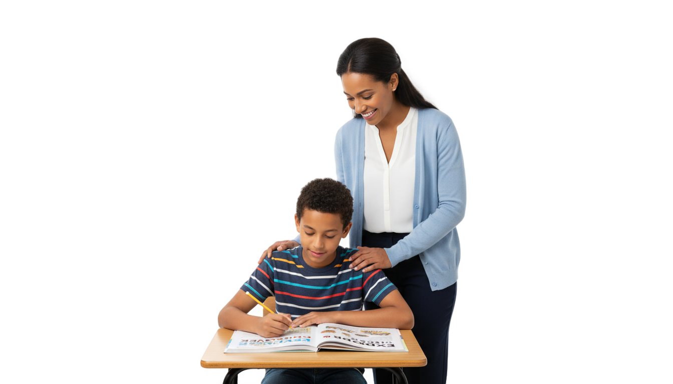 teacher and student png PNG transparent background