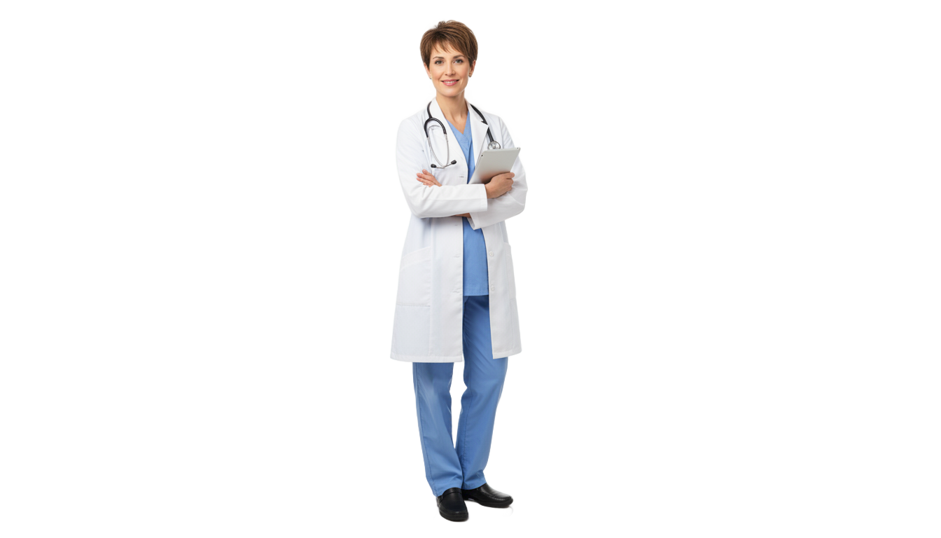 female doctor icon png PNG transparent background