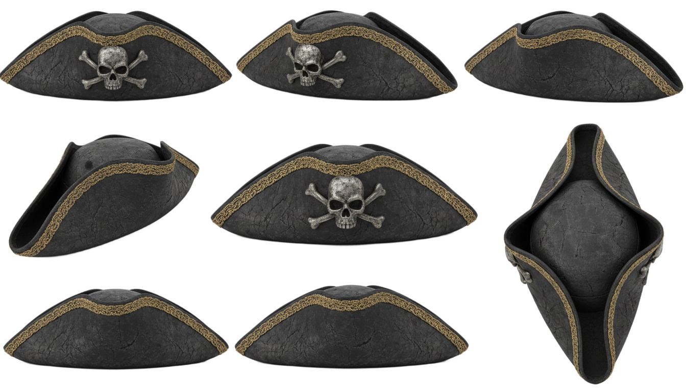 realistic pirate hat png PNG transparent background