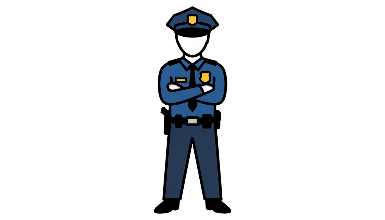 police officer icon png PNG transparent background