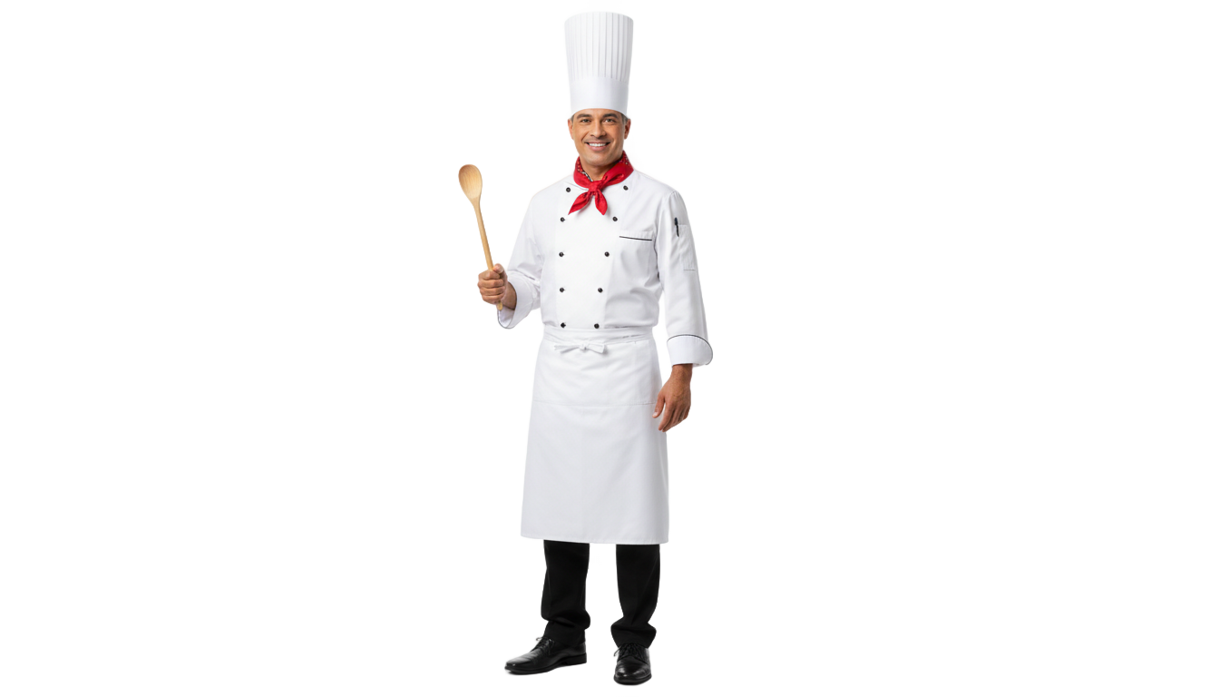 chef illustration png PNG transparent background