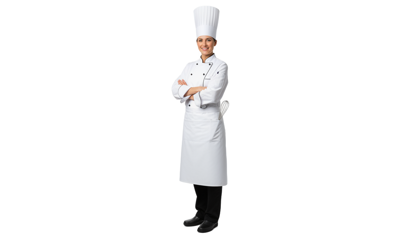 female chef png PNG transparent background