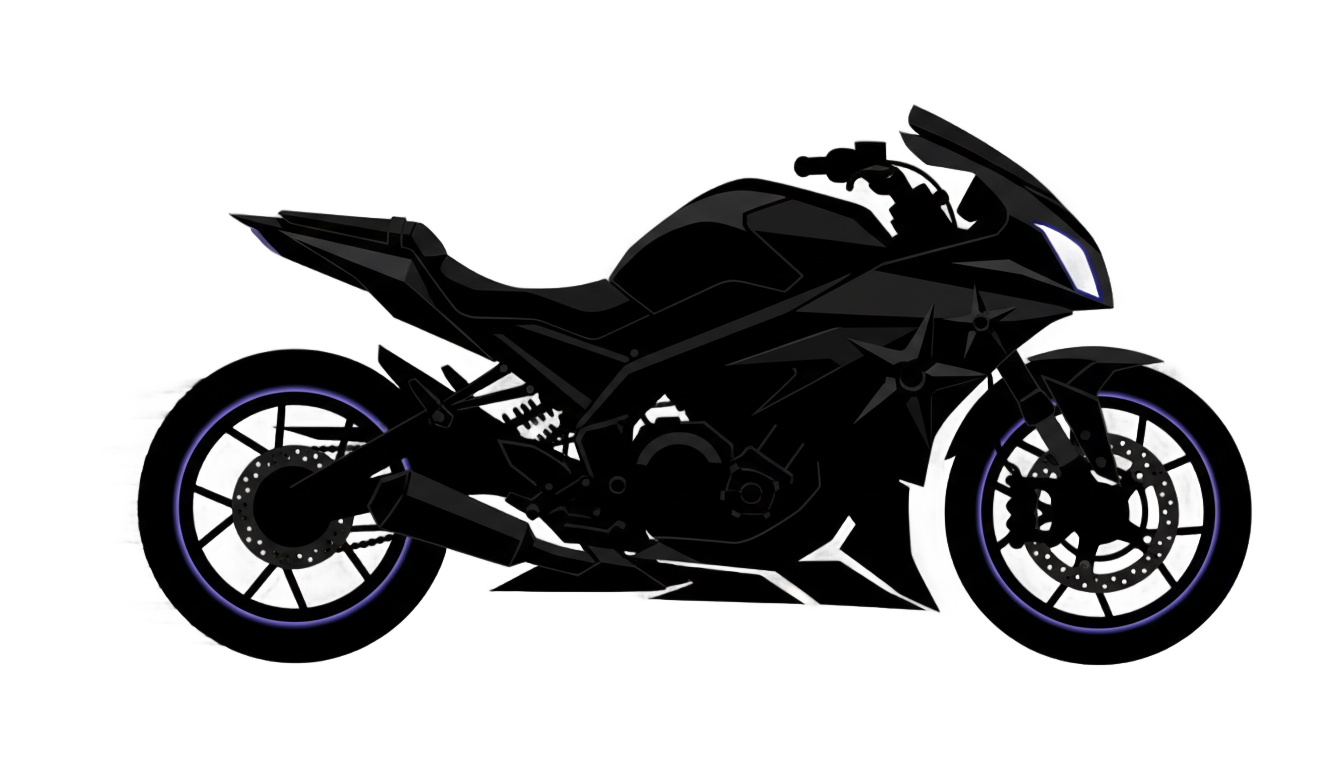 ninja bike logo png PNG transparent background