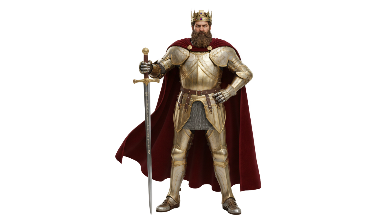 king arthur png PNG transparent background