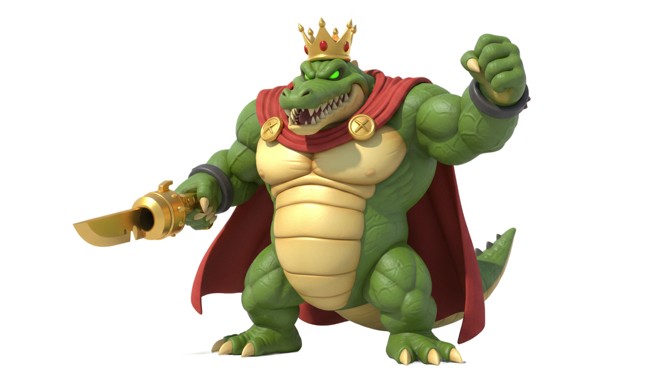 king k rool png PNG transparent background