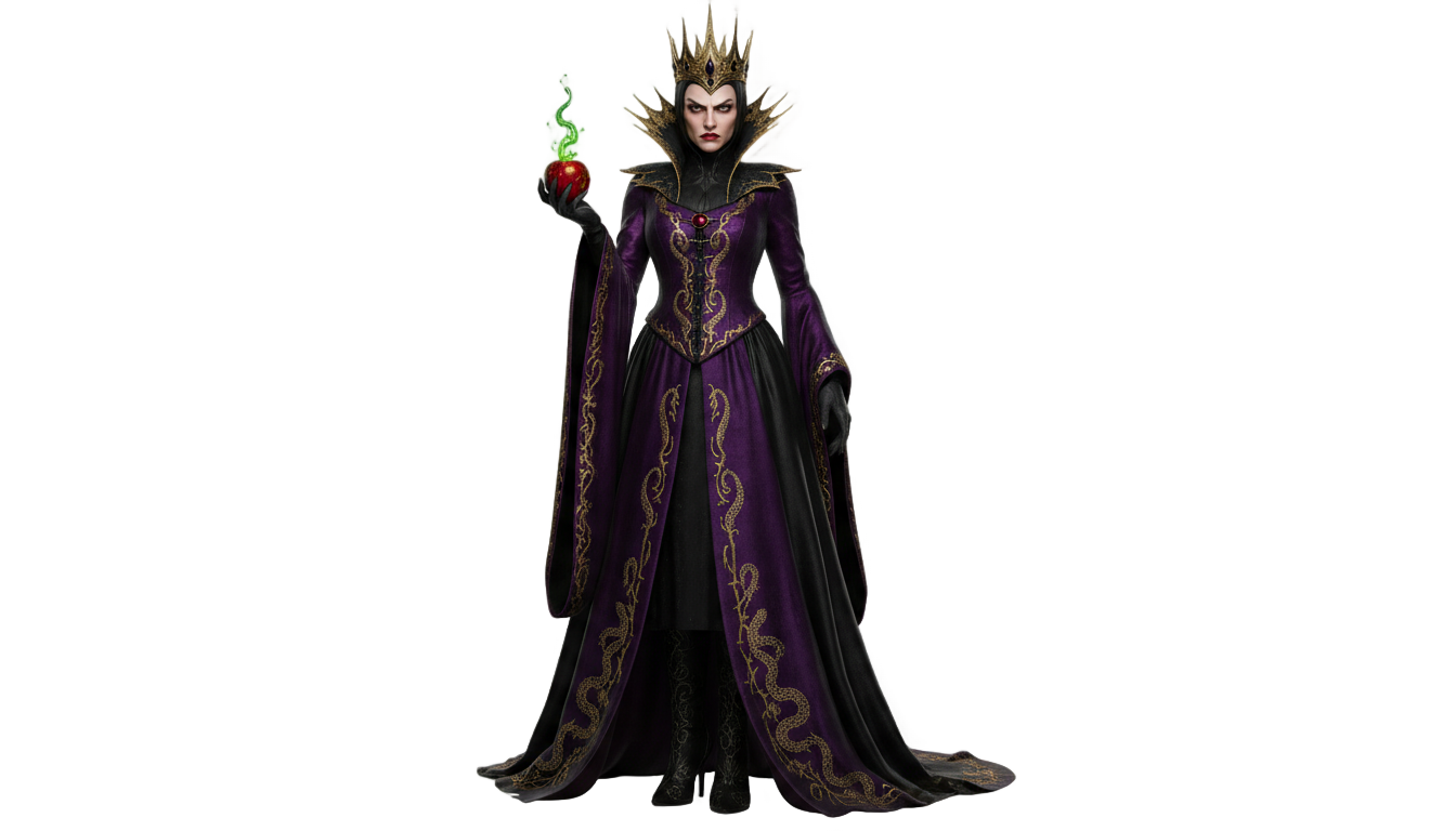 snow white evil queen png PNG transparent background